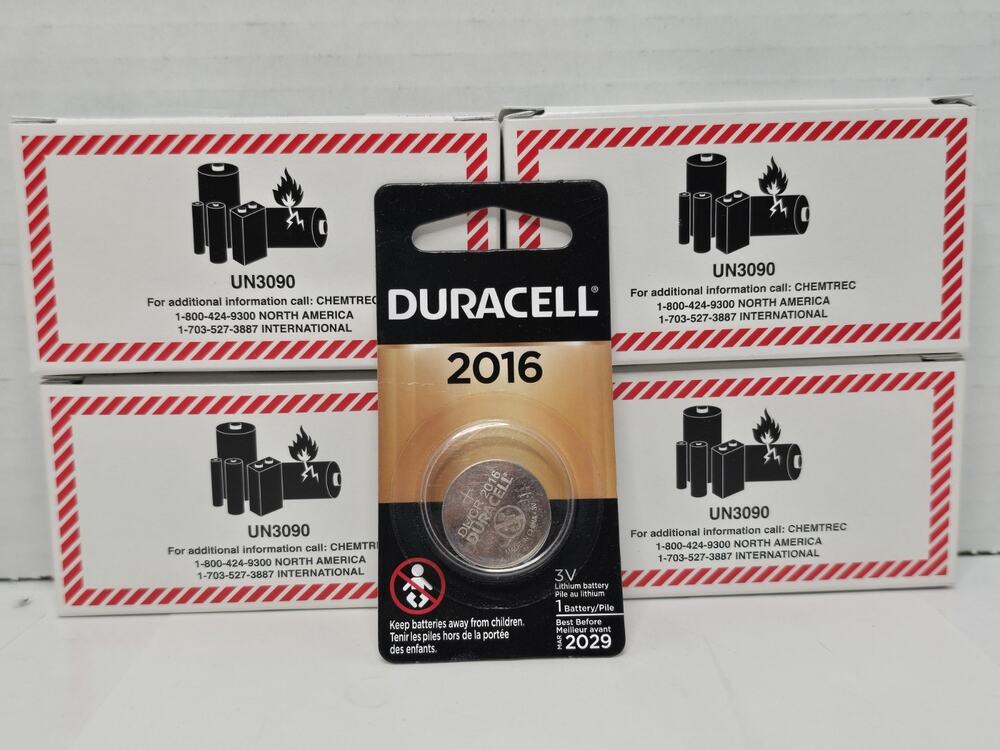 Duracell 2016 3V Lithium Coin Battery Long Lasting DL2016 24-Pack EXP 2029 New